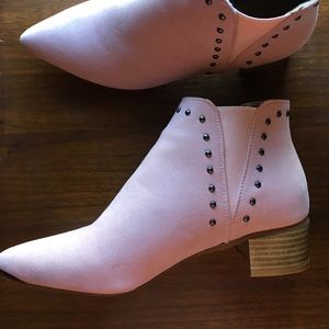 Seven 7 pink pixie boots 9